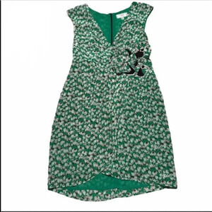 Anthropologie Moulinette Soeurs Undercurrent Silk Dress Size 2